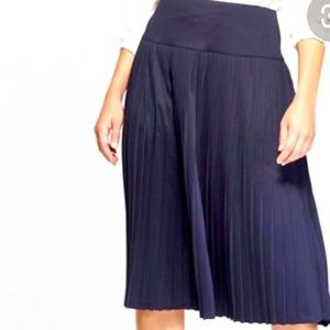 ANEWDAY Pleaded Midi Skirt NWT
